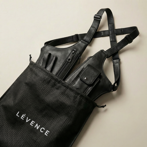 Secure Vintage Leather Cross-Body Bag